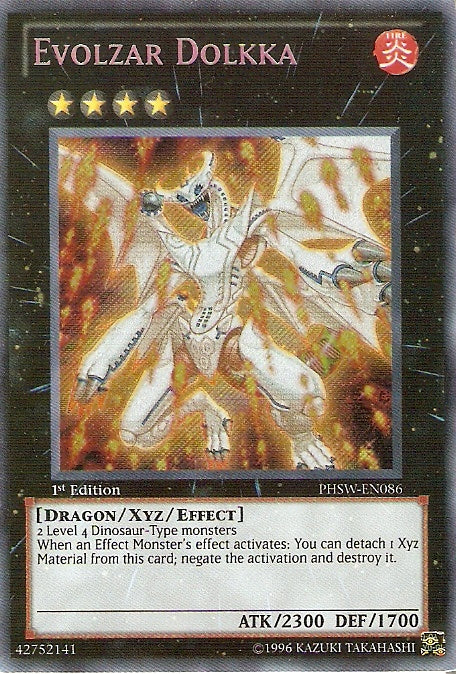 Evolzar Dolkka [PHSW-EN086] Secret Rare - Duel Kingdom