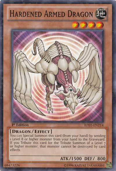 Hardened Armed Dragon [BP01-EN214] Starfoil Rare - Duel Kingdom