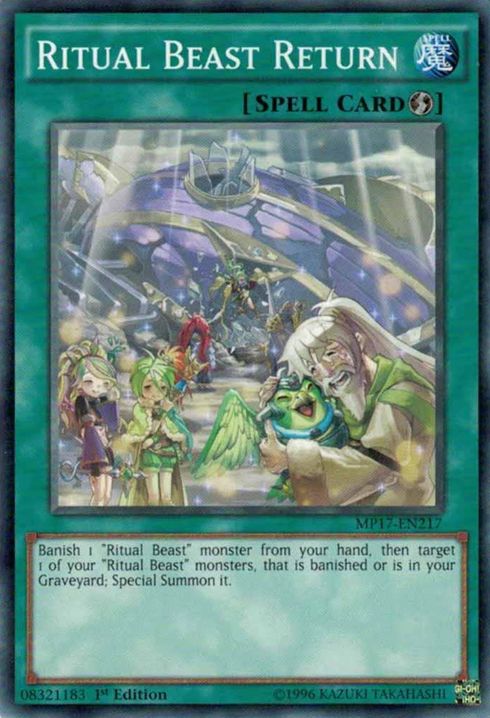 Ritual Beast Return [MP17-EN217] Common - Duel Kingdom