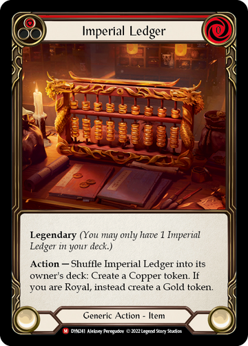 Imperial Ledger [DYN241] [Dynasty] Cold Foil