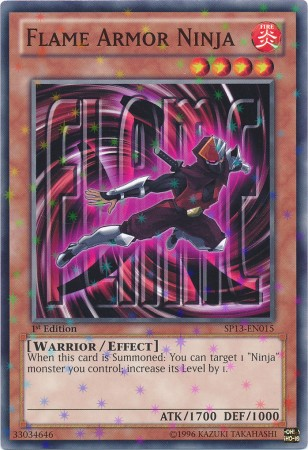 Flame Armor Ninja [SP13-EN015] Starfoil Rare - Duel Kingdom