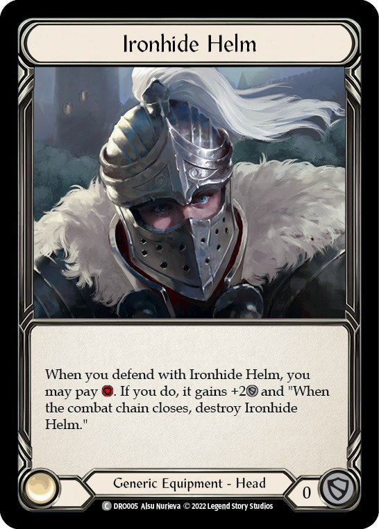 Ironhide Helm [DRO005] (Uprising Dromai Blitz Deck)