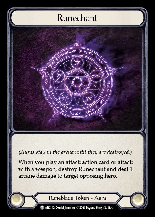 Runechant // Nebula Blade [U-ARC112 // U-ARC077] Unlimited Normal - Duel Kingdom