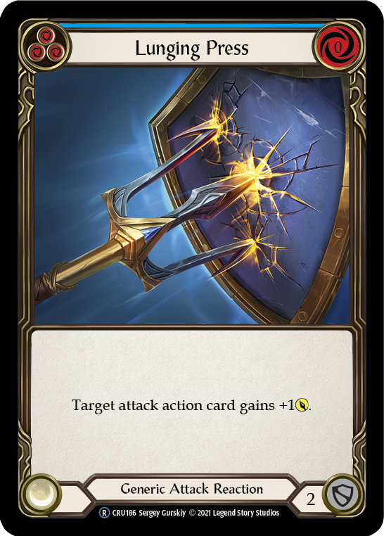 Lunging Press [CRU186] Unlimited Normal - Duel Kingdom