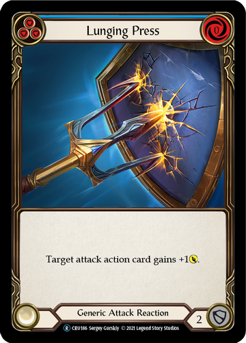 Lunging Press [CRU186] Unlimited Normal - Duel Kingdom