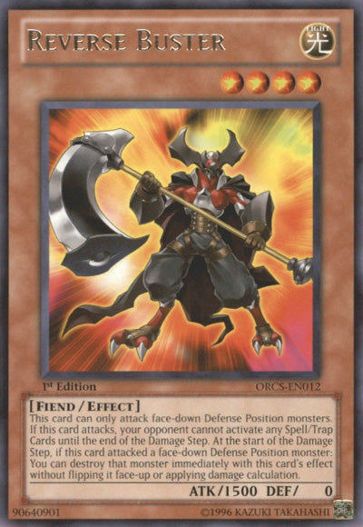 Reverse Buster [ORCS-EN012] Rare - Duel Kingdom