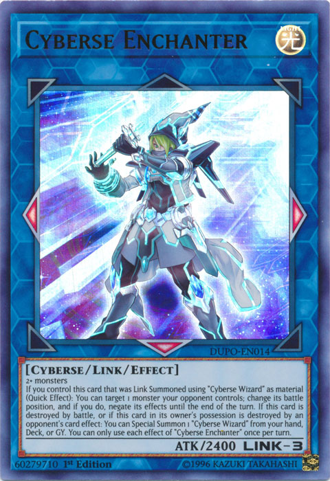 Cyberse Enchanter [DUPO-EN014] Ultra Rare - Duel Kingdom