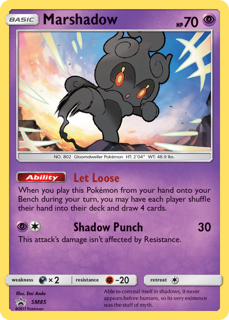 Marshadow (SM85) [Sun & Moon: Black Star Promos] - Duel Kingdom