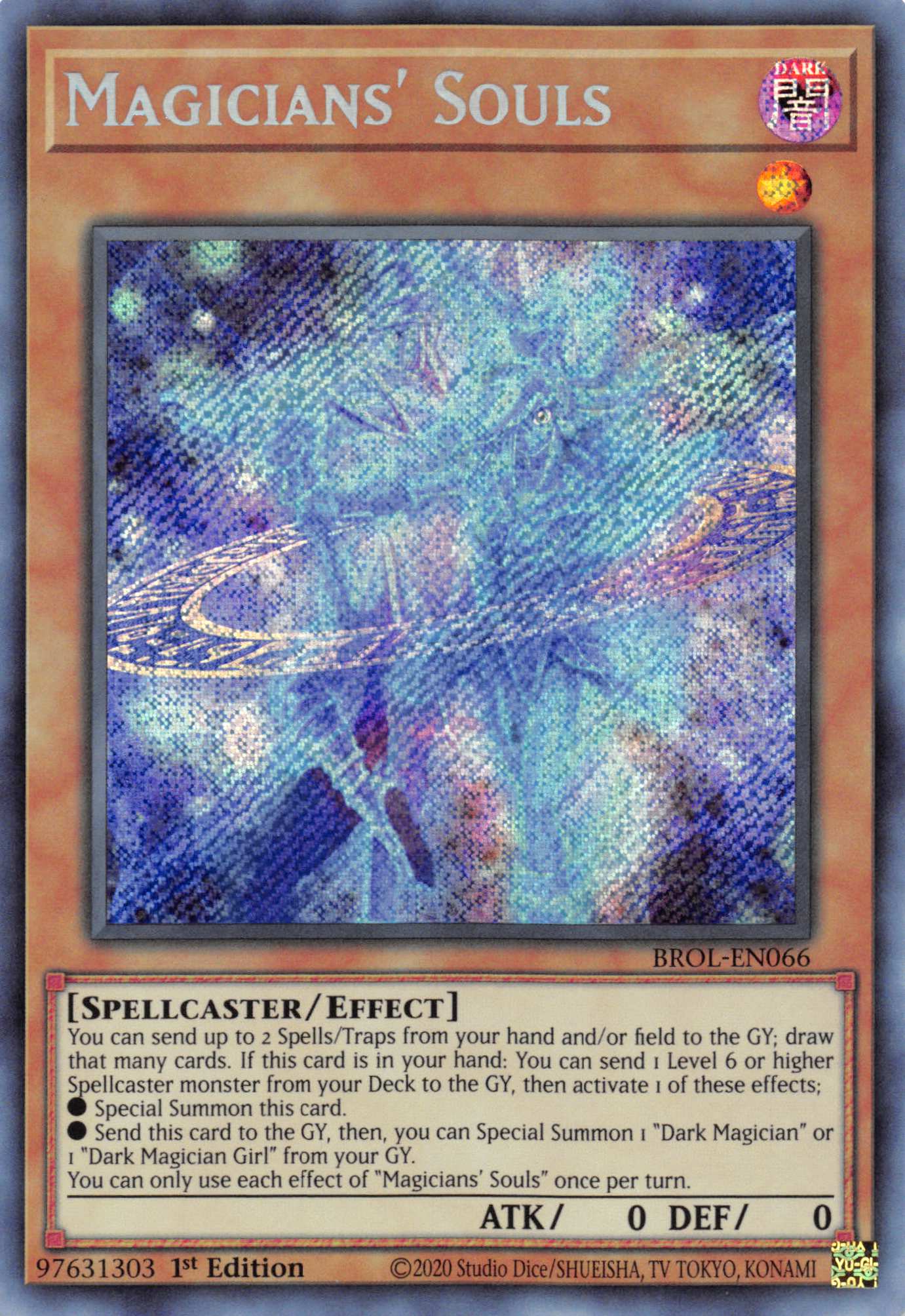 Magicians' Souls [BROL-EN066] Secret Rare - Duel Kingdom