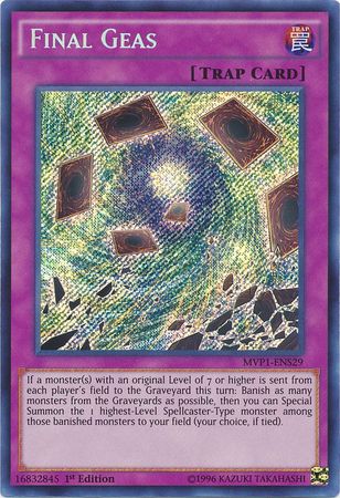 Final Geas [MVP1-ENS29] Secret Rare - Duel Kingdom