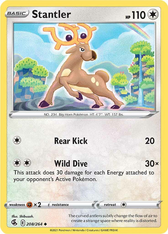 Stantler (208/264) [Sword & Shield: Fusion Strike] - Duel Kingdom