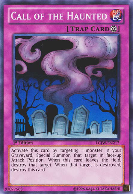 Call of the Haunted [LCJW-EN217] Super Rare - Duel Kingdom