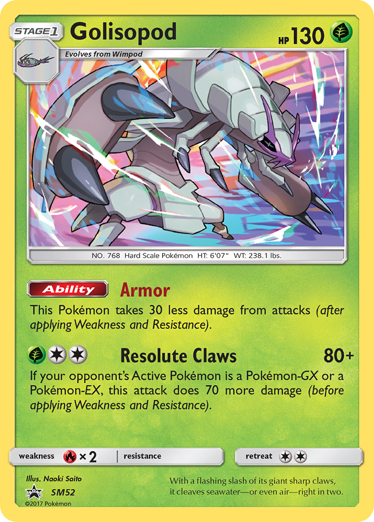 Golisopod (SM52) [Sun & Moon: Black Star Promos] - Duel Kingdom