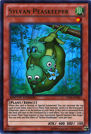 Sylvan Peaskeeper [LVAL-ENDE1] Ultra Rare - Duel Kingdom