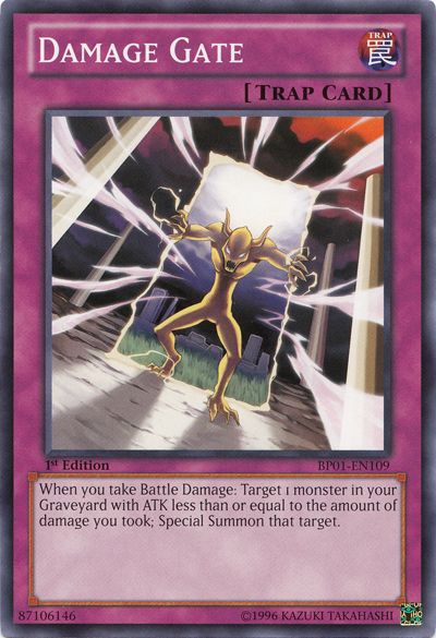 Damage Gate [BP01-EN109] Common - Duel Kingdom