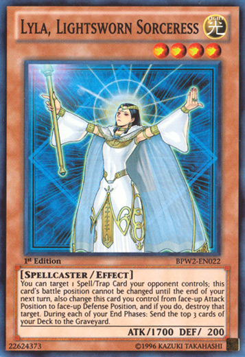 Lyla, Lightsworn Sorceress [BPW2-EN022] Super Rare - Duel Kingdom