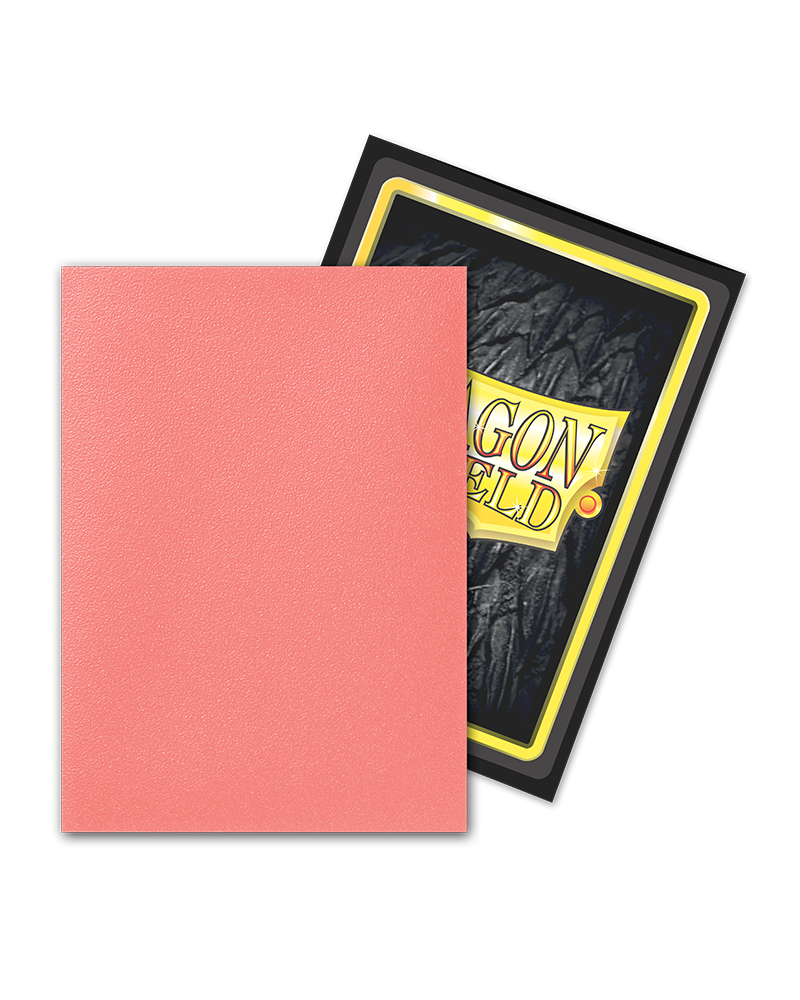 100ct Dual Matte Sleeves - Peach