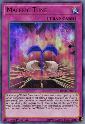 Malefic Tune [DUOV-EN046] Ultra Rare