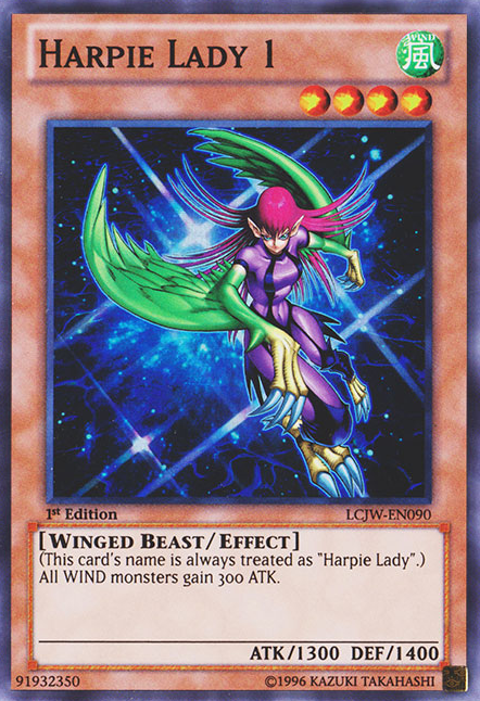 Harpie Lady 1 [LCJW-EN090] Super Rare - Duel Kingdom