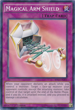 Magical Arm Shield [BP03-EN201] Shatterfoil Rare - Duel Kingdom