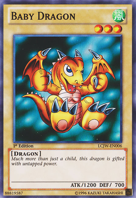 Baby Dragon [LCJW-EN006] Super Rare - Duel Kingdom