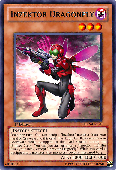 Inzektor Dragonfly [ORCS-EN020] Rare - Duel Kingdom