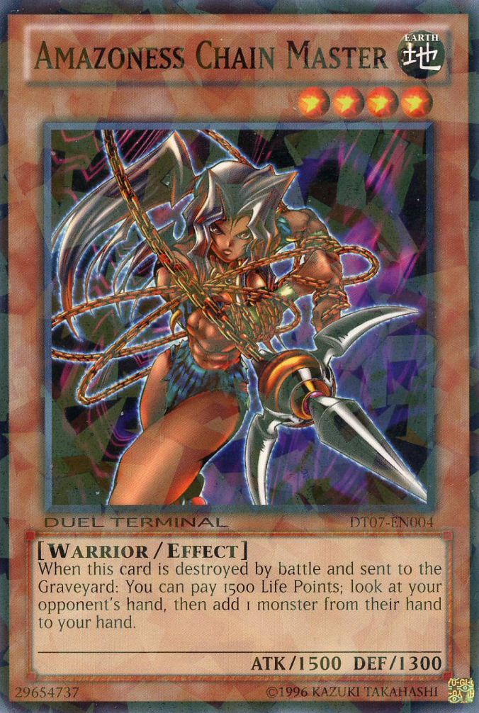 Amazoness Chain Master [DT07-EN004] Common - Duel Kingdom