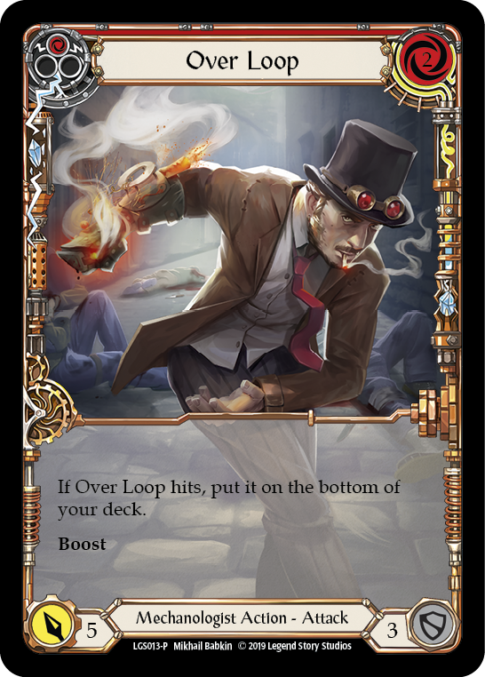 Over Loop (Red) [LGS013-P] (Promo)  1st Edition Normal