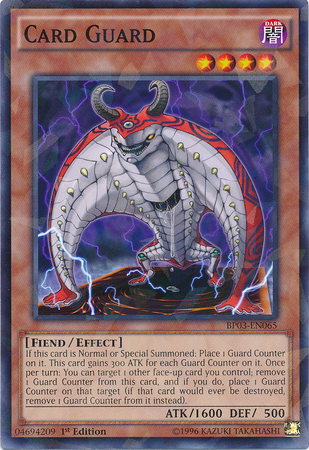 Card Guard [BP03-EN065] Shatterfoil Rare - Duel Kingdom