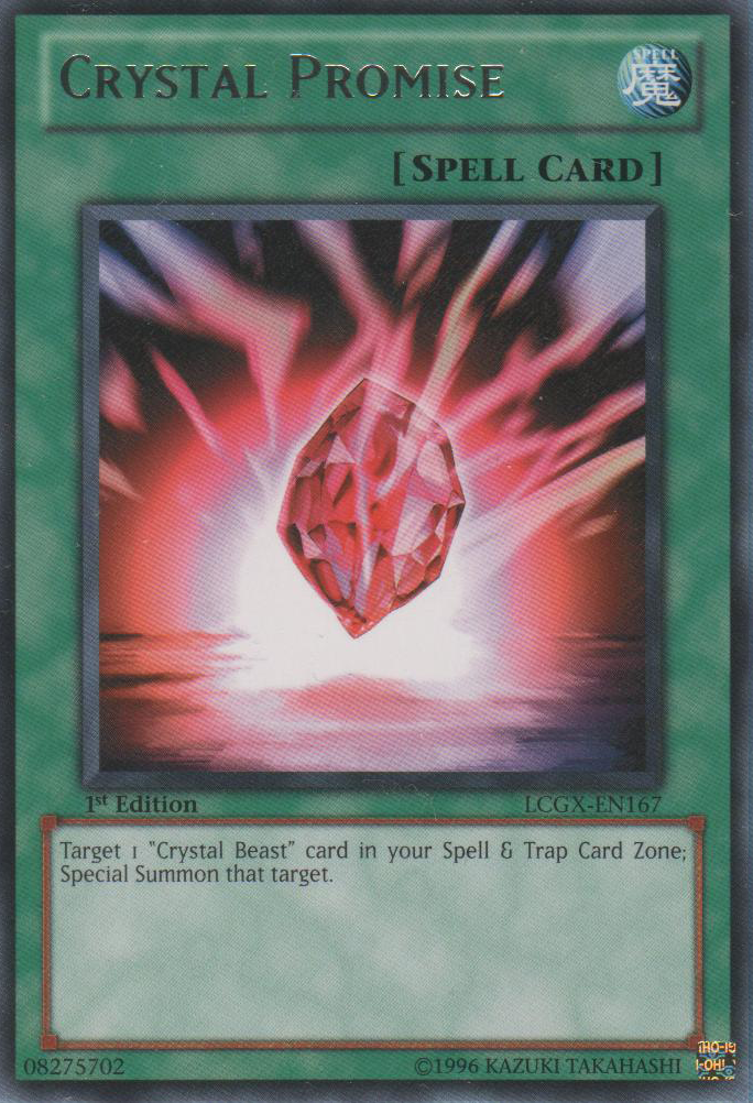 Crystal Promise [LCGX-EN167] Rare - Duel Kingdom