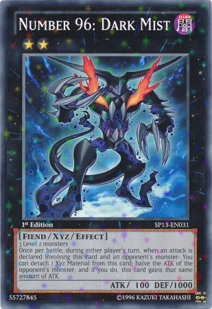 Number 96: Dark Mist [SP13-EN031] Starfoil Rare - Duel Kingdom