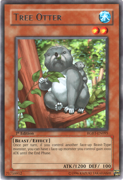 Tree Otter [RGBT-EN095] Rare - Duel Kingdom