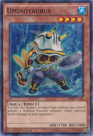 Uminotaurus [BP03-EN101] Shatterfoil Rare - Duel Kingdom