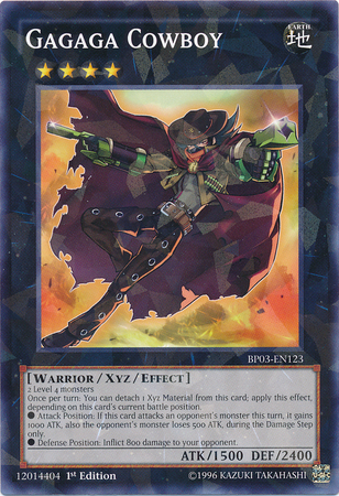 Gagaga Cowboy [BP03-EN123] Shatterfoil Rare - Duel Kingdom