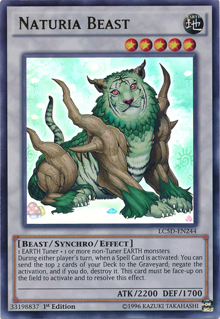 Naturia Beast [LC5D-EN244] Ultra Rare - Duel Kingdom