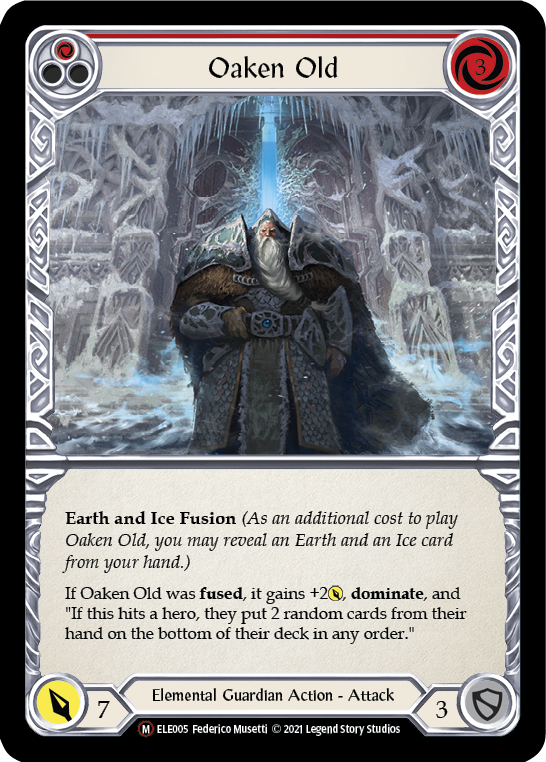 Oaken Old [U-ELE005] Unlimited Normal - Duel Kingdom