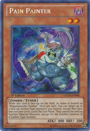 Pain Painter [GENF-EN084] Secret Rare - Duel Kingdom