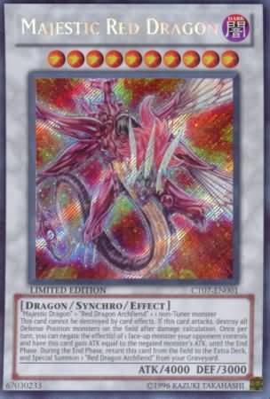 Majestic Red Dragon [CT07-EN001] Secret Rare - Duel Kingdom