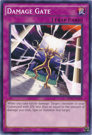 Damage Gate [BP03-EN218] Common - Duel Kingdom