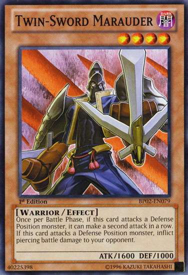 Twin-Sword Marauder [BP02-EN079] Common - Duel Kingdom