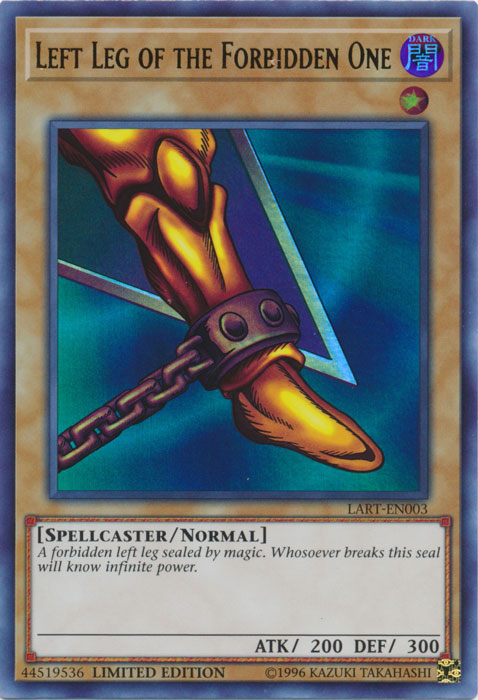 Left Leg of the Forbidden One [LART-EN003] Ultra Rare - Duel Kingdom