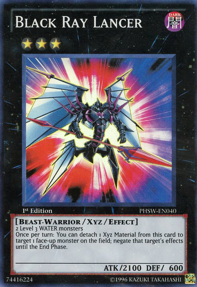 Black Ray Lancer [PHSW-EN040] Super Rare - Duel Kingdom