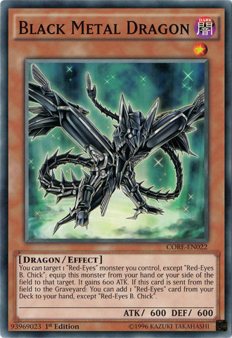 Black Metal Dragon [CORE-EN022] Common - Duel Kingdom