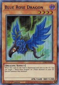 Blue Rose Dragon (Purple) [LDS2-EN104] Ultra Rare - Duel Kingdom
