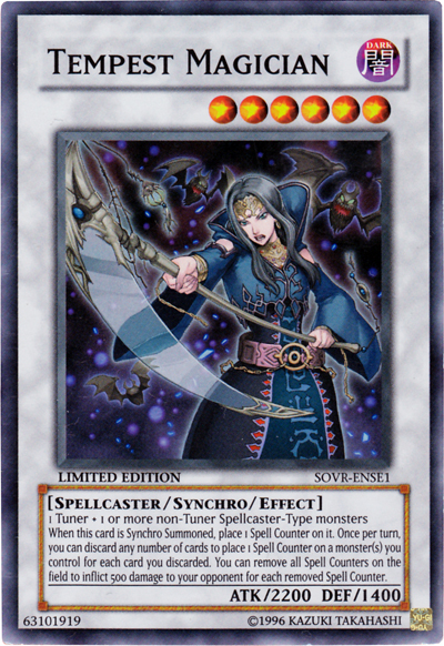 Tempest Magician [SOVR-ENSE1] Super Rare - Duel Kingdom