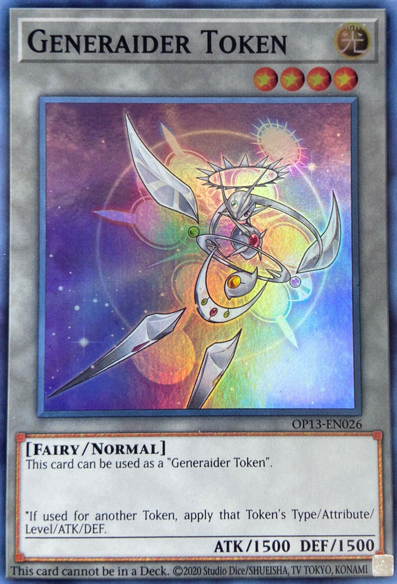 Generaider Token [OP13-EN026] Super Rare - Duel Kingdom