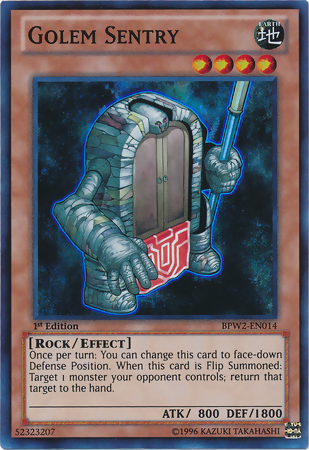 Golem Sentry [BPW2-EN014] Super Rare - Duel Kingdom