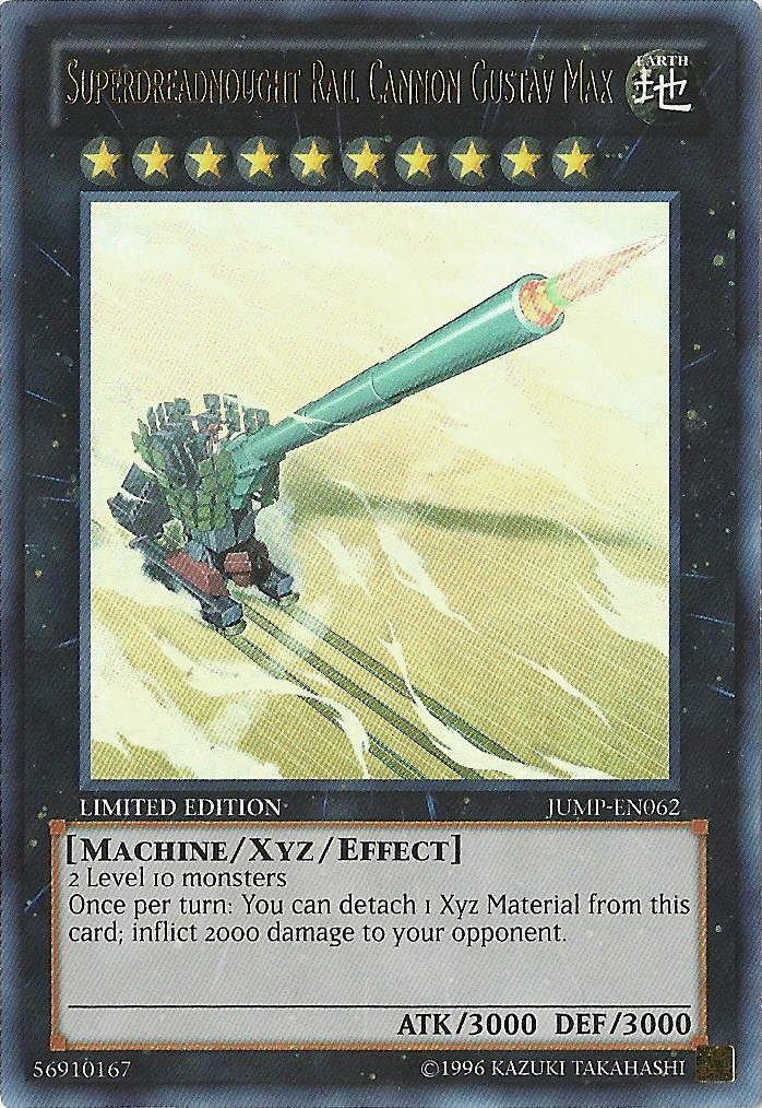 Superdreadnought Rail Cannon Gustav Max [JUMP-EN062] Ultra Rare - Duel Kingdom