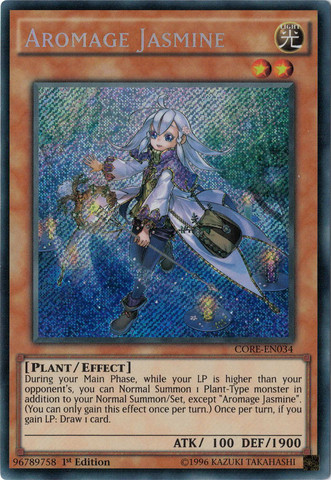 Aromage Jasmine [CORE-EN034] Secret Rare - Duel Kingdom