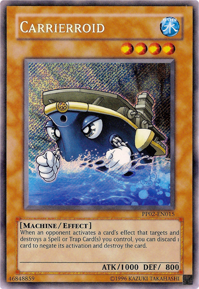 Carrierroid [PP02-EN015] Secret Rare - Duel Kingdom